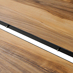 Стол обеденный раздвижной с прямоугольной столешницей на четырех черных ножках Blair варинант исполнения - 8 | Loft Concept в Сочи