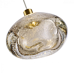 Подвесной светильник с прозрачным стеклянным плафоном округлой формы Effervia  варинант исполнения - 9 | Loft Concept в Сочи