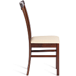 Стул деревянный с узором ручной работы Espresso варинант исполнения - 4 | Loft Concept в Сочи