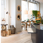 Зеркало из ротанга WICKER MIRROR варинант исполнения - 9 | Loft Concept в Сочи