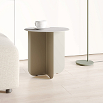 Cross журнальный столик чёрный из металла и кожи варинант исполнения - 1 | Loft Concept в Сочи