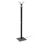 Вешалка с квадратным основанием и 4-мя металлическими крючками Industrial Metal Rust варинант исполнения - 1 | Loft Concept в Сочи