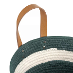 Корзина для хранения с ручками Interlacement Green  варинант исполнения - 2 | Loft Concept в Сочи