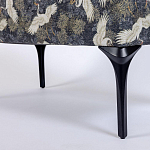 Банкетка с принтом из журавлей Crane варинант исполнения - 4 | Loft Concept в Сочи