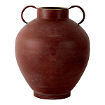 Ваза бордовая с 2-мя фактурными ручками Vase Burgundy Glaze варинант исполнения - 1 | Loft Concept в Сочи