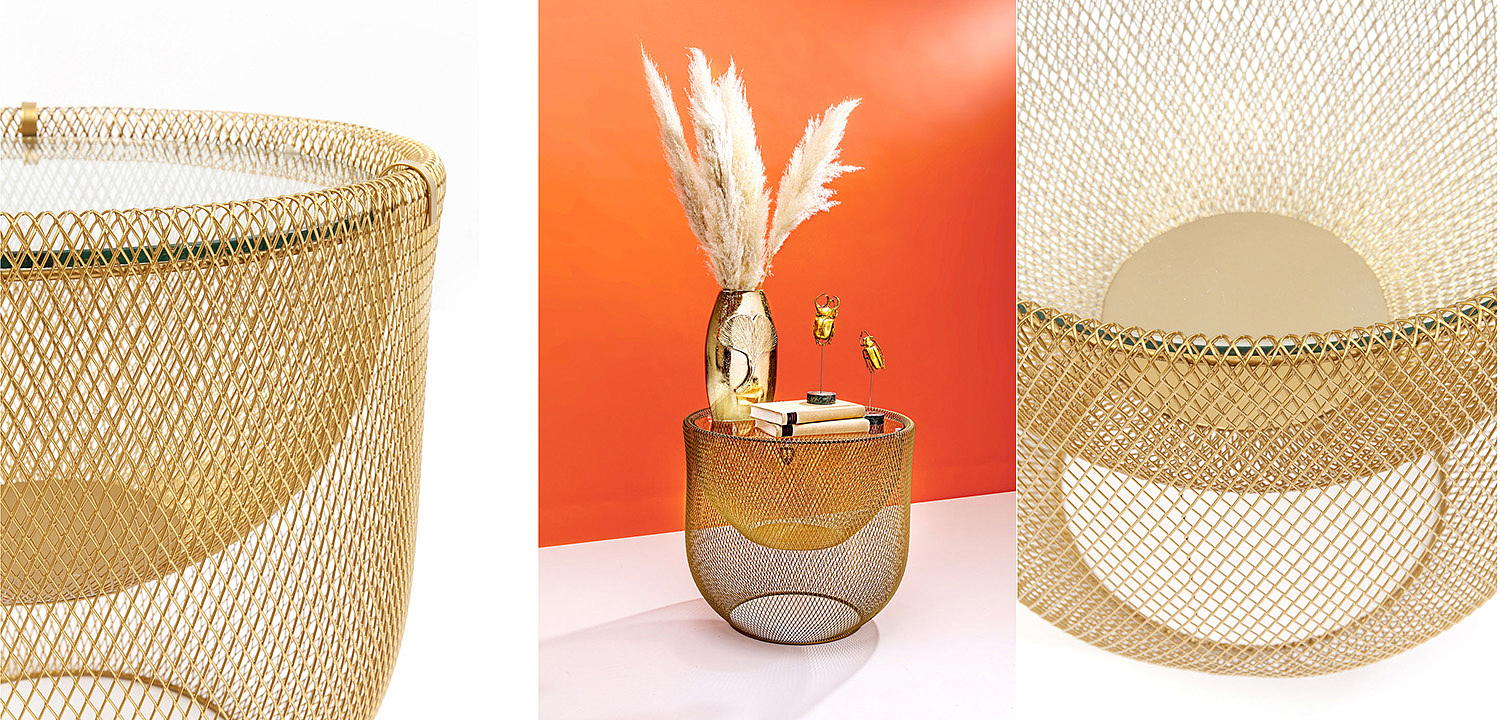 Кофейный стол Golden Grid - Loft-Concept в Сочи