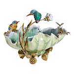 Чаша в виде листка лотоса с птицами Eden Garden варинант исполнения - 2 | Loft Concept в Сочи