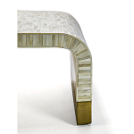 Стол журнальный Белый  BONE INLAY SIDE TABLE-Cream варинант исполнения - 3 | Loft Concept в Сочи