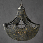 Люстра в форме колокола с декором из тонких железных нитей Jagged Pattern варинант исполнения - 5 | Loft Concept в Сочи