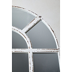 Зеркало-окно с эффектом старения в венецианском стиле Venetian White Mirror варинант исполнения - 3 | Loft Concept в Сочи