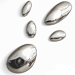 Абстрактная скульптура на стену в виде капли воды Water Outline варинант исполнения - 8 | Loft Concept в Сочи