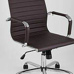 Офисное кресло Renal Low Brown варинант исполнения - 8 | Loft Concept в Сочи