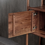 Стеллаж в гостиную для книг Moon Walnut Furniture варинант исполнения - 9 | Loft Concept в Сочи