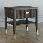 Прикроватная тумбочка с ящиком Elsa Dreams Walnut варинант исполнения - 1 | Loft Concept в Сочи