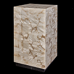 Торшер прямоугольный из натурального камня Calcite Geometry варинант исполнения - 9 | Loft Concept в Сочи