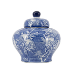 Ваза с крышкой в китайском стиле Гранатовое дерево Blooming Pomegranate варинант исполнения - 9 | Loft Concept в Сочи