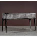 Консоль прямоугольная серая с 4-мя выдвижными ящиками Grany варинант исполнения - 1 | Loft Concept в Сочи