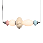 Подвесной светильник фигруный с керамическими элементами 18W LED Fragrant Light варинант исполнения - 2 | Loft Concept в Сочи