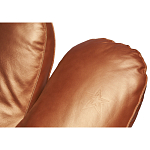 Дизайнерское кожаное кресло в форме руки Poltronova Joe Gold  Armchair варинант исполнения - 11 | Loft Concept в Сочи