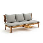 Садовый диван-трансофрмер Kate серый варинант исполнения - 1 | Loft Concept в Сочи