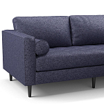 Мебельная ткань Шенилл синий цвет 138 см T4-33 варинант исполнения - 5 | Loft Concept в Сочи