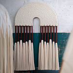 Настенное украшение из хлопковых нитей Volcan Wall Hanging варинант исполнения - 1 | Loft Concept в Сочи