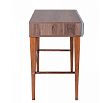 Стол письменный из массива бука с 2-мя ящиками серый Wenge Light варинант исполнения - 2 | Loft Concept в Сочи