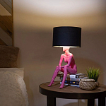 Настольная лампа TERRAMI с абажуром варинант исполнения - 11 | Loft Concept в Сочи