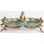 Блюдо двойное из фарфора Crogy варинант исполнения - 4 | Loft Concept в Сочи