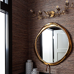 Зеркало в ассиметричной золотой раме Mirror of Aragorn варинант исполнения - 4 | Loft Concept в Сочи