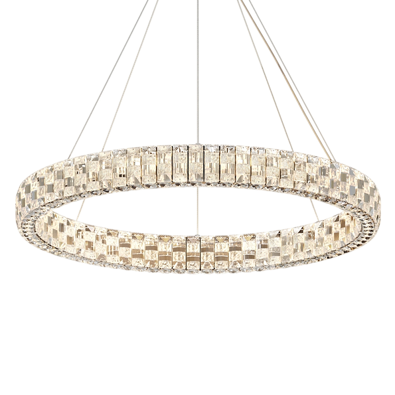 Люстра подвесная Castello 3000К 40Вт Хром в Сочи | Loft Concept 