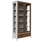 Витрина из массива бука двухдверная Tasteful Furniture варинант исполнения - 1 | Loft Concept в Сочи