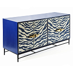 Буфет в гостиную с инкрустацией Bone Inlay Deco Sideboard - Orleans ZEBRA варинант исполнения - 1 | Loft Concept в Сочи
