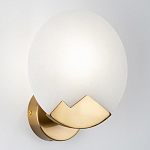 Бра с плафоном из камня в форме диска Ricci Stone Wall Lamp варинант исполнения - 2 | Loft Concept в Сочи