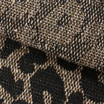 Мебельная ткань Жаккард коричневый животный принт 145 см T2-140 варинант исполнения - 3 | Loft Concept в Сочи