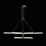 Люстра с геометрической конструкцией из вытянутых цилиндрических плафонов Hex Scaffold  варинант исполнения - 4 | Loft Concept в Сочи