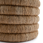 Плетеная корзина с крышкой из плетеного бананового дерева Zuwena Wicker Basket варинант исполнения - 5 | Loft Concept в Сочи