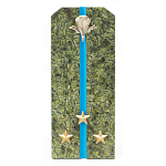 Сувенир Погон Старший Лейтенант ВДВ из натурального камня змеевик Souvenir Epaulets варинант исполнения - 1 | Loft Concept в Сочи