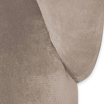 Барный стул вращающийся со спинкой Бежевый Велюр Vendramin Chair варинант исполнения - 3 | Loft Concept в Сочи