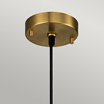 Подвесной светильник с конусным плафоном и декоративной звездой 57 см Elstead Lighting варинант исполнения - 3 | Loft Concept в Сочи