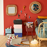 Зеркало из ротанга WICKER MIRROR варинант исполнения - 8 | Loft Concept в Сочи