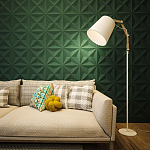 Гипсовая 3D Панель M-11 варинант исполнения - 2 | Loft Concept в Сочи