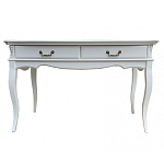 Консоль белого цвета из массива бука в стиле прованс White Provence варинант исполнения - 2 | Loft Concept в Сочи