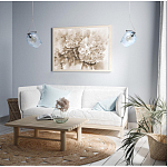 Подвесной светильник со стеклянном плафоном в форме бокала Kaleido варинант исполнения - 22 | Loft Concept в Сочи