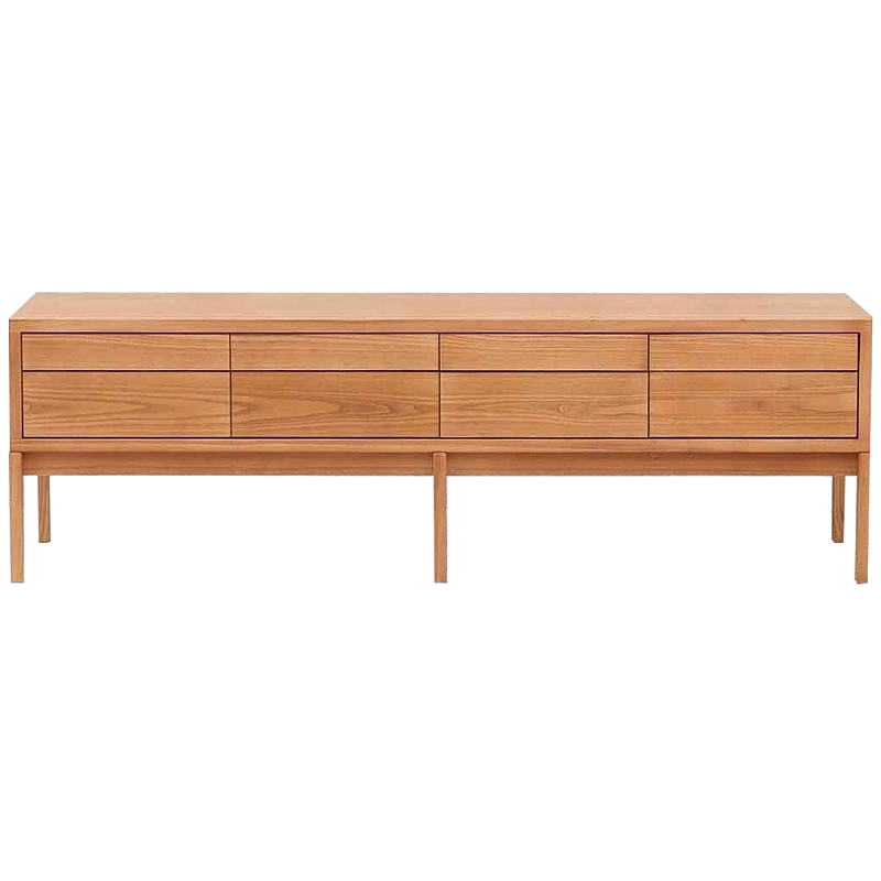 Длинная деревянная консоль с ящиками Espen Wooden Console Древесина Длинная деревянная консоль с ящиками Espen Wooden Console Древесина в Сочи | Loft Concept