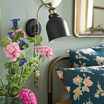 Бра с черным плафоном из металла Roomsy варинант исполнения - 5 | Loft Concept в Сочи