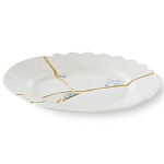 Десертная тарелка Seletti Kintsugi  варинант исполнения - 1 | Loft Concept в Сочи