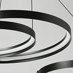 Люстра подвесная светодиодная в виде волнообразной ленты Ribbon Vortex варинант исполнения - 7 | Loft Concept в Сочи