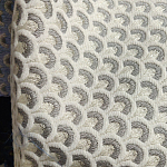 Мебельная ткань Жакард Чешуя бежевый цвет N 1050 варинант исполнения - 1 | Loft Concept в Сочи