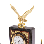 Настольный письменный набор из лемезита и змеевика с декором в виде Орла в подарочной упаковке Successful Leader варинант исполнения - 3 | Loft Concept в Сочи